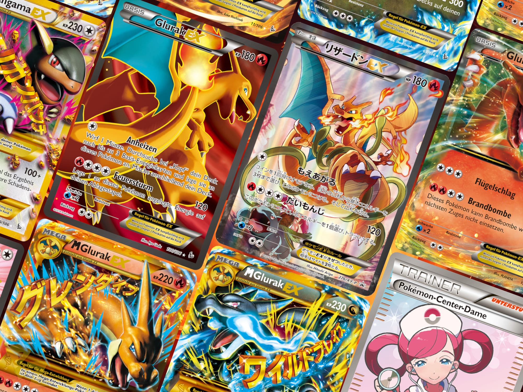 Die-wertvollsten-seltensten-Pokémon-Karten-aus-XY-Flammenmeer-Glurak-Top-10-Rangliste-TCG-Sammelkartenspiel