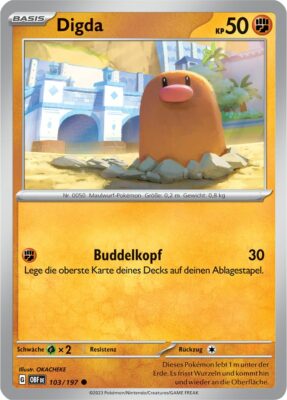 Digda_103-197_OBF_Obsidianflammen_Obsidian-Flames_Pokémon-Karte_Deutsch
