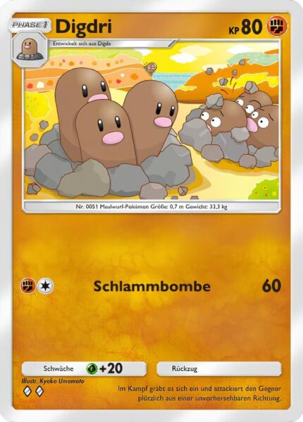 Digdri-034-069-B2b-Mega-Schillern-Pokémon-TCG-Sammelkartenspiel-Pocket-Karte-Deutsch
