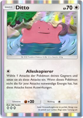 Ditto-205-Pokémon-TCG-Sammelkartenspiel-Pocket-Unschlagbare-Gene-Digitale-Karte