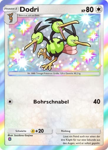 Dodri-315-226-B1-Mega-Aufstieg-Pokémon-Karte-Deutsch