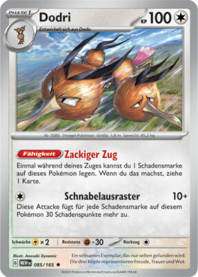 Dodri_085-165-Pokémon-Karmesin-Purpur-151-MEW-DE-Pokémon-Karte-Karten-Deutsch