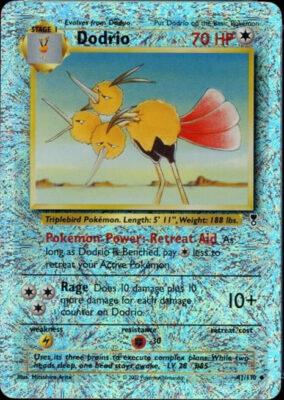 Dodrio_Dodri_41-110_Legendary-Collection-Reverse-Holo_Pokémon-Karte