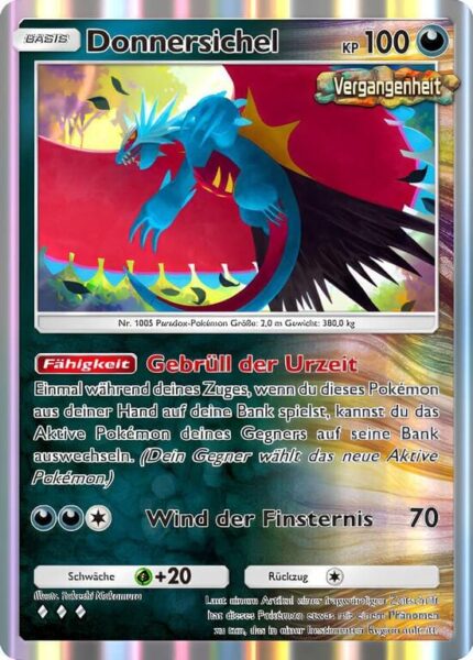 Donnersichel–047-074-B3a-Paradoxansturm-Pokémon-TCG-Sammelkartenspiel-Pocket-Karte-Deutsch