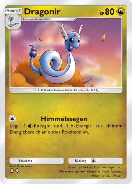 Dragonir-052-069-B2b-Mega-Schillern-Pokémon-TCG-Sammelkartenspiel-Pocket-Karte-Deutsch