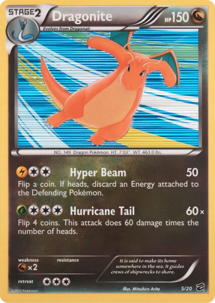 Dragonite-Dragoran-5-20-Dragon-Vault-Pokémon-Karte-Englisch-TCG-Sammelkartenspiel