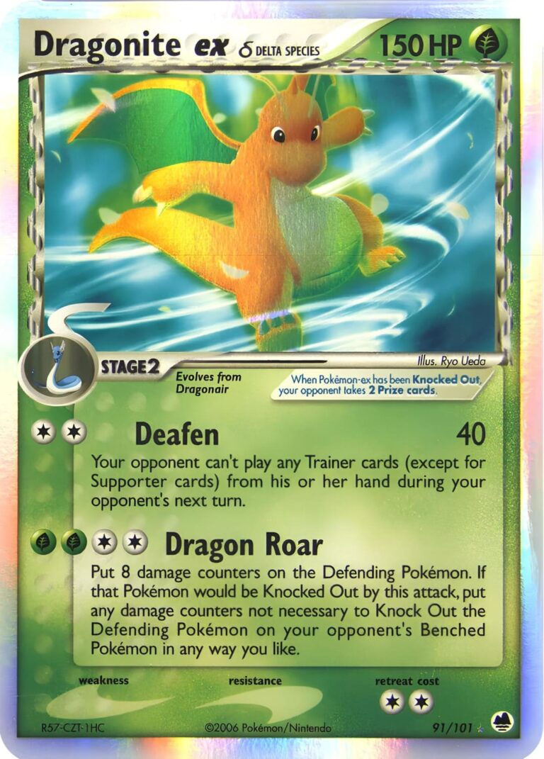 Dragonite-Dragoran-ex-91-101-EX-Dragon-Frontiers-Delta-Species-Pokémon-Karte