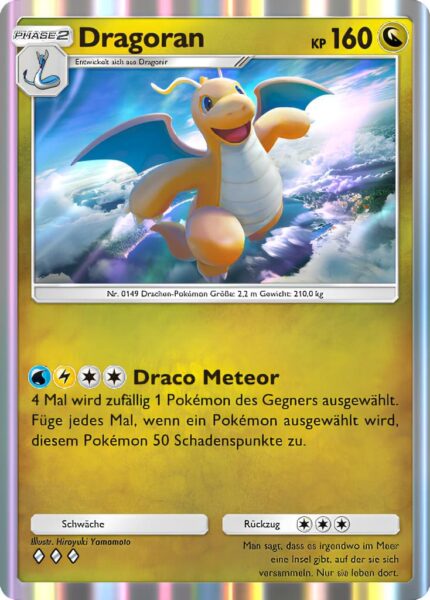 Dragoran-185-Pokémon-TCG-Sammelkartenspiel-Pocket-Unschlagbare-Gene-Digitale-Karte-2024