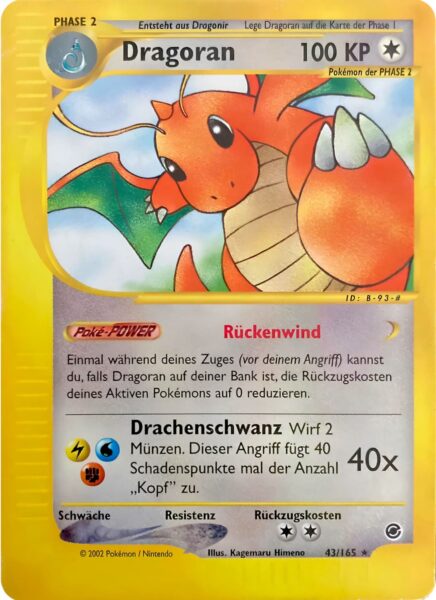 Dragoran-43-165-Expedition-Pokémon-Karte-Deutsch-TCG