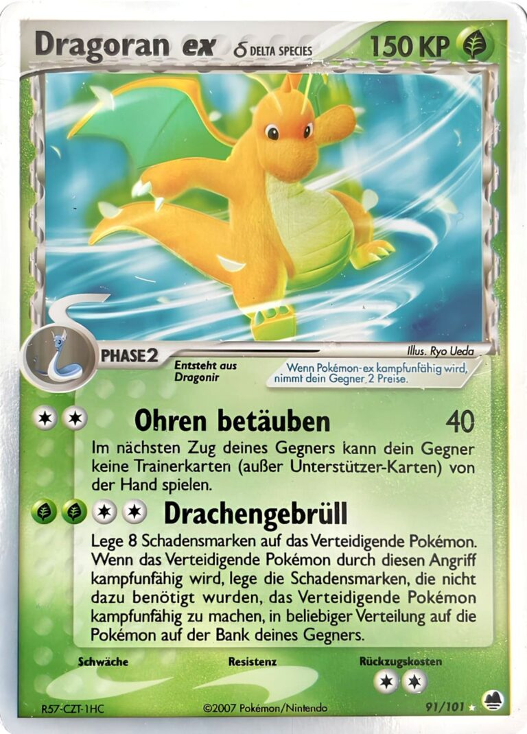 Dragoran-Delta-Species-91-101-EX-Dragon-Frontiers-Pokémon-Karte-TCG-Sammelkartenspiel