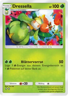 Dressella-30-Pokémon-TCG-Sammelkartenspiel-Pocket-Unschlagbare-Gene-Digitale-Karte