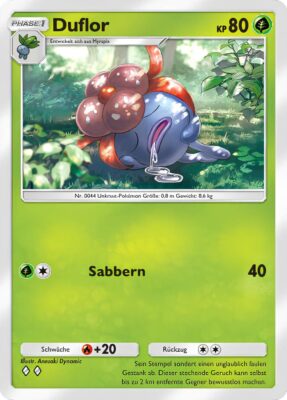 Duflor-012-Pokémon-TCG-Sammelkartenspiel-Pocket-Unschlagbare-Gene-Digitale-Karte-2024