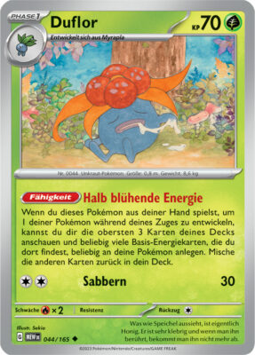 Duflor_044-165-Pokémon-Karmesin-Purpur-151-MEW-DE-Pokémon-Karte-Karten-Deutsch