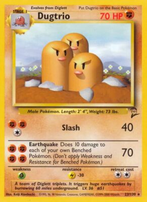 Dugtrio_Digdri_23-130_Base-Set-2_Pokémon-Karte_Englisch