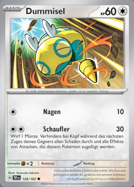 Dummisel_128-162_TEF-DE_Gewalten-der-Zeit_Temporal-Forces_Pokémon-Karte_Deutsch_TCG