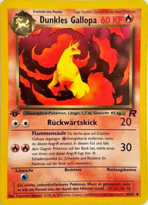 Dunkles-Gallopa_44-82_Team-Rocket_Pokémon-Karte_Deutsch
