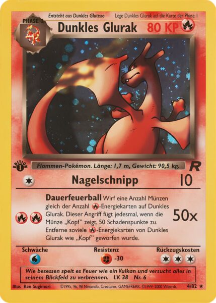 Dunkles-Glurak_4-82_Team-Rocket_First-1st-Edition-Pokémon-Karte_Deutsch