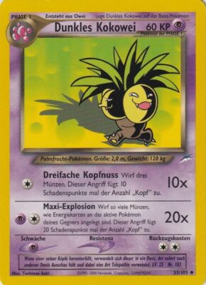 Dunkles-Kokowei_33-105_Neo-Destiny_Pokémon-Karte