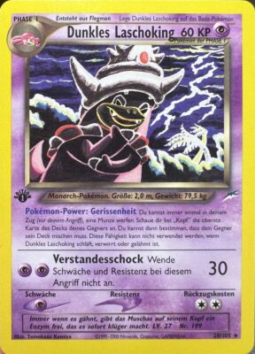 Dunkles-Laschoking_20-105_Neo-Destiny_Pokémon-Karte