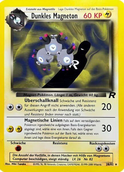Dunkles-Magneton_28-82_Team-Rocket_Pokémon-Karte_Deutsch-TCG-Sammelkartenspiel