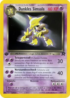 Dunkles-Simsala_18-82_Team-Rocket_Pokémon-Karte_Deutsch-TCG-Sammelkartenspiel