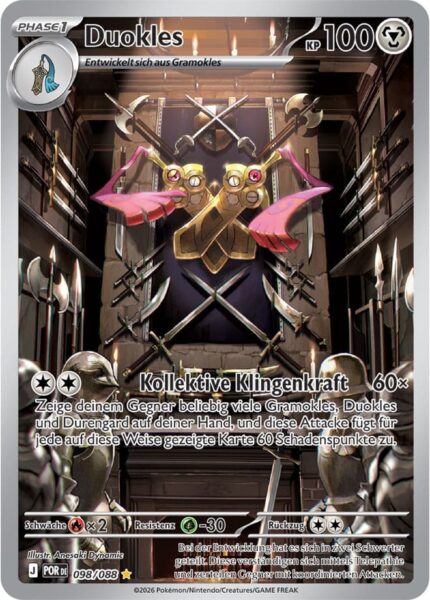 Duokles-098-088-Optimale-Ordnung-Illustration-Rare-Pokémon-Karte-Deutsch