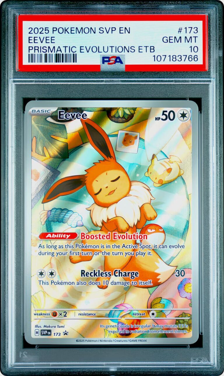 Eevee-Evoli-SM173-Black-Star-Promo-Pokémon-Karte-PSA-10-Englisch-2025