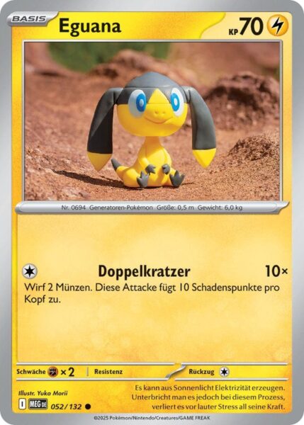 Eguana-052-132-MEG-DE-Mega-Entwicklung-Pokémon-Karte-Deutsch