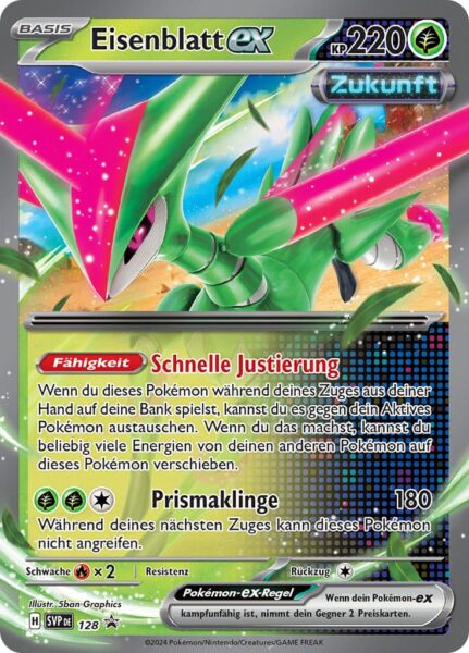 Eisenblatt-ex_SVP-DE-128_Promo-Paradox-Pokémon-Karte_Zukunft