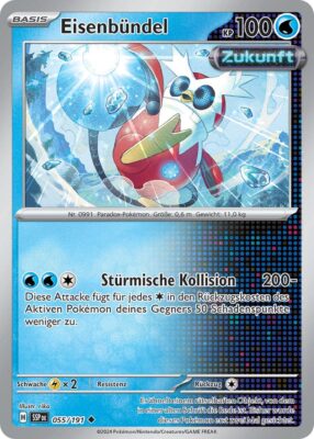 Eisenbündel-055-191-SSP-DE-Karmesin-Purpur-Stürmische-Funken-Pokémon-Karte-Deutsch-TCG