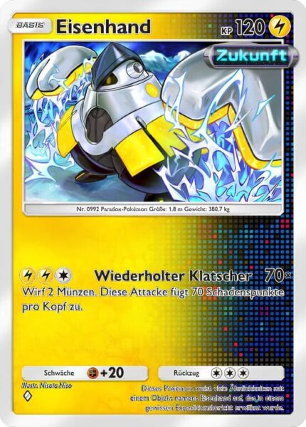 Eisenhand–017-074-B3a-Paradoxansturm-Pokémon-TCG-Sammelkartenspiel-Pocket-Karte-Deutsch