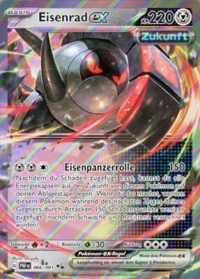 Eisenrad-ex_066-091_PAF-DE_Paldeas-Schicksale_Paldean-Fates_Pokémon-Karte_Deutsch