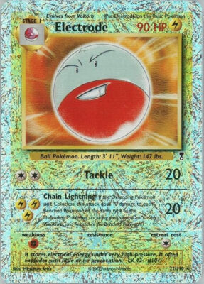 Electrode_Lektrobal_22-110_Legendary-Collection-Reverse-Holo_Pokémon-Karte