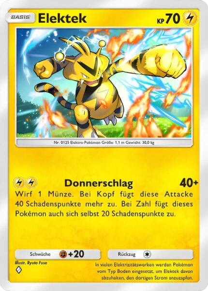 Elektek-101-Pokémon-TCG-Sammelkartenspiel-Pocket-Unschlagbare-Gene-Digitale-Karte-2024