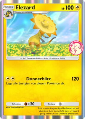 Elezard-018-P-B-Promo-Karte-Pokémon-TCG-Sammelkartenspiel-Pocket-Deutsch