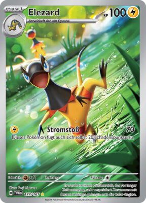 Elezard_177-167_TWM-DE_Maskerade-im-Zwielicht_Secret-Illustration-Rare_Pokémon-Karte_Deutsch