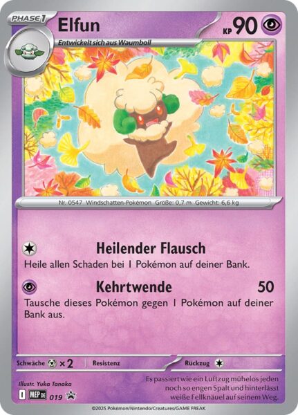 Elfun-MEP-DE-019-Promo-Pokémon-Karte