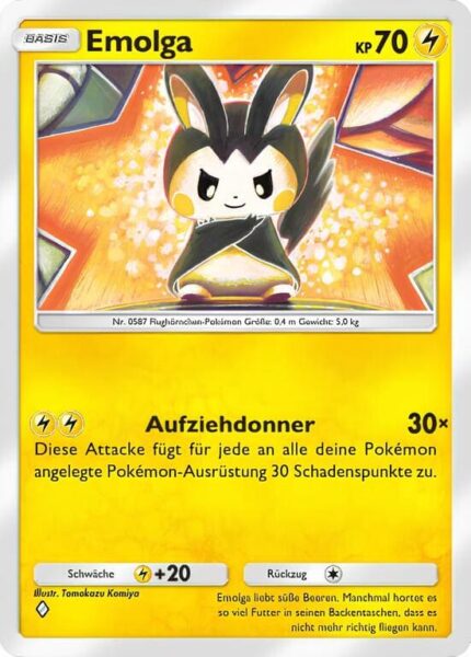 Emolga–023-069-B3b-Wunder-des-Alltags-Pokémon-TCG-Sammelkartenspiel-Pocket-Karte-Deutsch