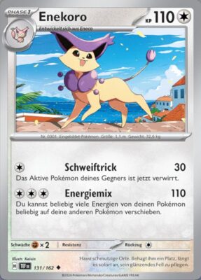 Enekoro_131-162_TEF-DE_Gewalten-der-Zeit_Temporal-Forces_Pokémon-Karte_Deutsch_TCG