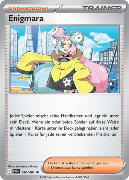 Enigmara-080-091-Paldeas-Schicksale-Pokémon-Karte-Deutsch-TCG-Sammelkartenspiel
