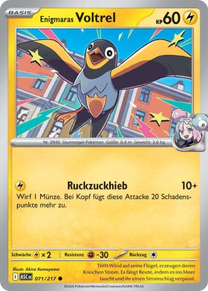 Enigmaras-Voltrel-071-217-ASC-Erhabene-Helden-Pokémon-Karte-Deutsch