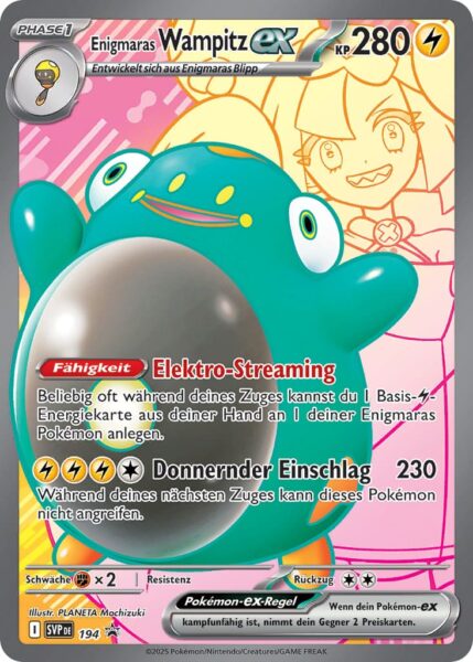 Enigmaras-Wampitz-ex-SVP-DE-194-Black-Star-Promo-Pokémon-Karte