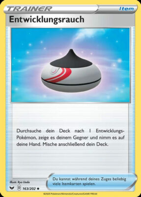 Entwicklungsrauch-163-Schwert-Schild-Pokémon-Karte