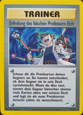 Erfindung-des-Falschen-Professor-Eich_94-105_Neo-Destiny_Pokémon-Karte_Deutsch