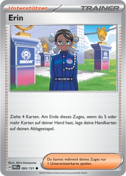 Erin-093-131-Prismatische-Entwicklungen-Pokémon-Karte-Deutsch-Karmesin-Purpur-TCG-Sammelkartenspiel