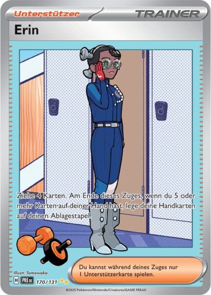Erin-170-131-Prismatische-Entwicklungen-Secret-Special-Illustration-Rare-Pokémon-Karte-Deutsch-Karmesin-Purpur-TCG-Sammelkartenspiel