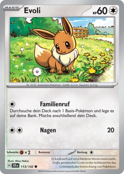 Evoli-113-142-Stellarkrone-Pokémon-Karte-Deutsch-TCG