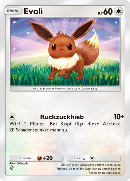 Evoli-126-207-Kollision-von-Raum-und-Zeit-Pokémon-TCG-Sammelkartenspiel-Pocket-Karte