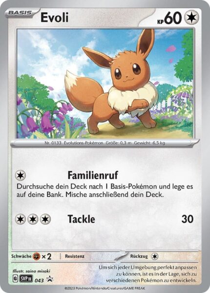 Evoli-SVP-DE-043-Black-Star-Promokarte-Pokémon-Karte-TCG-Sammelkartenspiel
