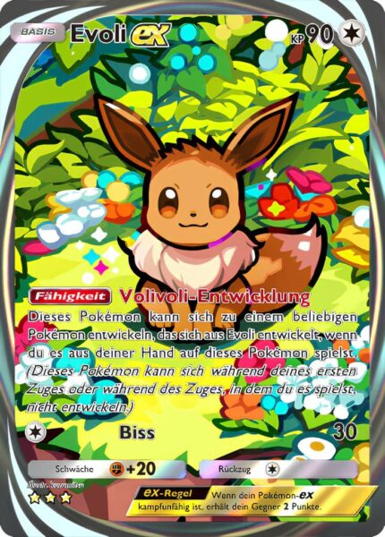 Evoli-ex-092-069-A3b-Evoli-Hain-Pokémon-TCG-Sammelkartenspiel-Pocket-Karte-Deutsch